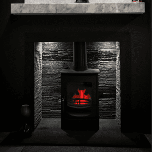 Brush Hammered Granite Surround
