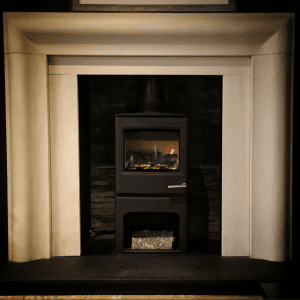 The Errigal Natural Limestone Fireplace